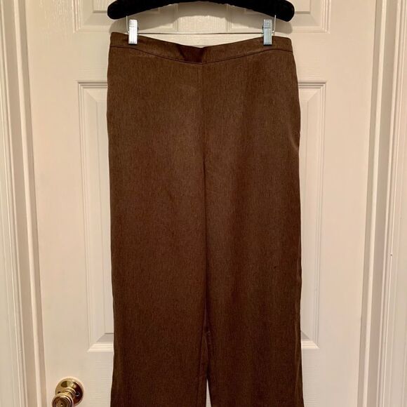Alfred Dunner Pants in Brown 14 Petite - Picture 1 of 2